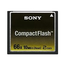 Sony - Compact Flash 2 GB X66 type / 10 MB/s