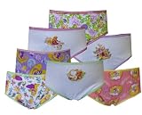 Disney Tangled Rapunzel 7 Pack Girls Brief Style Panties for girls