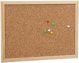 Produkt-Bild: 5 Star 915552 Korktafel mit Holzrahmen 40x30cm braun Kork/Holz