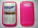 TEISTO - BLACKBERRY CURVE 8900 - RUBBERIZED GEL CASE -HOT PINK- TOUGHER THAN A CRYSTAL CASE - MORE DURABLE THAN SILICON