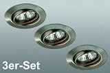 Einbaustrahler 3-er Set Turna