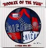 Majestic Athletic Chicago Cubs Newborn 5-Piece 3-6 mos. Gift Set
