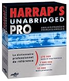 Harrap s unabridged pro  - Français/anglais/français