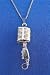 ���奢 55 SH�ޥ��� �� �ͥå��쥹 Shure 55 SH Microphone Silver Necklace