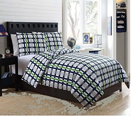 7 Pc, Boys Bed in a Bag, Full Size Bedding, by Karalai Bedding Collection