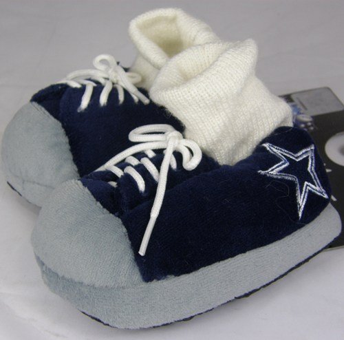 Dallas Cowboys NFL Premium Baby Sneaker Slippers - 12-24 Months