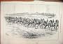 1877 Cambridgeshire Race Starting Line Horses Country