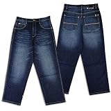 Southpole - Southpole Orig Fit Sandblast Whisker Jean - Men's