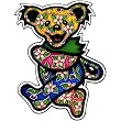 Dan Morris - Grateful Dead Tropical Dancing Bear - Sticker / Decal