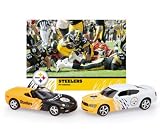 51cnp OKiML. SL160  2008 NFL Dodge Charger & Chevrolet Corvette w/ Team Card Pittsburgh Steelers