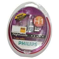 Philips 12258NGDLS2 Philips Night Guide Double Life H1 Scheinwerferlampe, Lieferumfang: 2 Gl�hbirnen