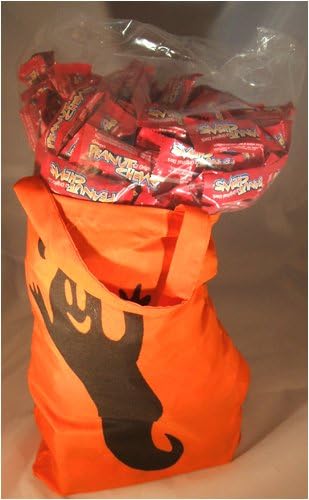 Happy Halloween Goldenberg Peanut Chews Fun Size Chocolates Halloween Trick Or Treat Gift Bag 250 Pieces