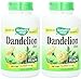 Nature's Way Dandelion Root Veg-capsules, 525 Mg, 180-vcaps (2 Pack)