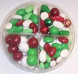 Scott's Cakes 4-Pack Deluxe Christmas Mix, Christmas Jordan Almonds, Christmas Malt Balls & Christmas Chocolate Jordan Almonds