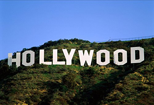 California USA United States Fridge Refrigerator Magnet (1 Piece, Style: Hollywood #M6)