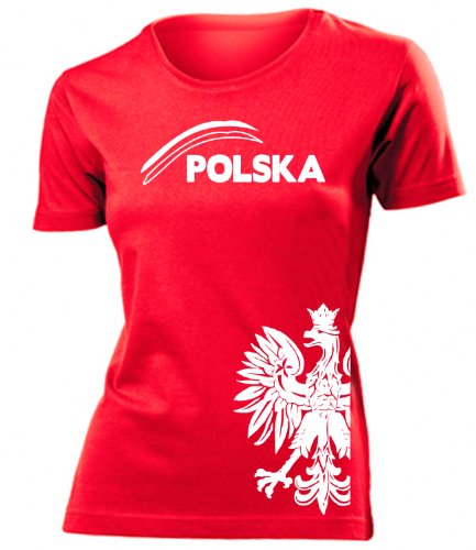 POLEN FANSHIRT FUSSBALL EM 2016 3197(F-R) Gr. M