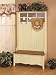 French Country Hall Tree - Linen & Maple