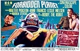 Forbidden Planet Poster Movie C 11x14 Walter Pidgeon Anne Francis Leslie Nielsen Warren Stevens