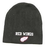 Detroit Red Wings Ribbed Beanie - Black