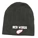 Sporting Goods : Detroit Red Wings Ribbed Beanie - Black