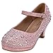 Coshare Kid's Fashion Little Girl Pretty Party Dress Pumps