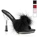 Pleaser Shoes WomenOs GLITZY-501-8 5 Heel Open Toe Mule, Available in 4 Colors