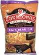 CORAZONAS Heart Healthy Baja Bean Dip Tortilla Chips, 7-Ounce Bags (Pack of 12)