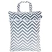 Teamoy Wet Dry Bag, Travel Tote Organizer (17.3 x 13.4 inches) with Two Compartments for Cloth Diaper, Laundry, Swimsuits and More, Easy to Hang Everywhere
