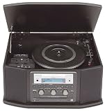TEAC GF450K7 Turntable Cassette CD Recorder and Radio (Black)