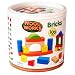 Toys : 100pc Traditionally Crafted Wooden Building Bricks New