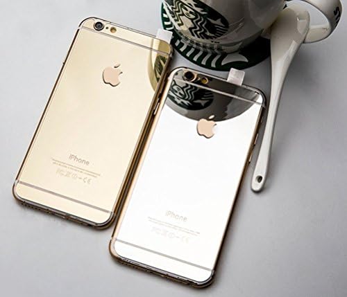 Premium Hd Tempered Glass Screen Protector Film for Iphone 6 6s A1633 A1688 A1700 A1549 A1586 A1589 (Gold Back Clear Front 4.7) Front and Back