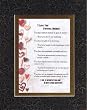 Touching and Heartfelt Poem for Mothers - I Love You Forever, Mother Poem on 11 x 14 inches Double Beveled Matting