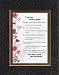 Touching and Heartfelt Poem for Mothers - I Love You Forever, Mother Poem on 11 x 14 inches Double Beveled Matting