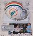 Larry Csonka Autographed/Hand Signed Miami Dolphins 2-Bar Mini Helmet with HOF 87 Inscription