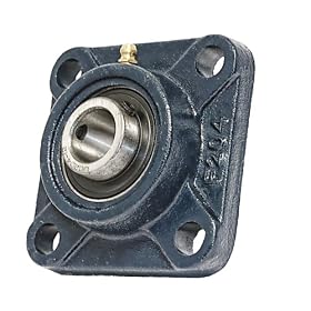 3/4 Mounted Bearing UCF204-12 + Square Flanged Cast Housing