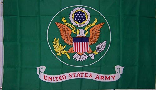 3X5 Ft Green Army Flag With Brass Grommets