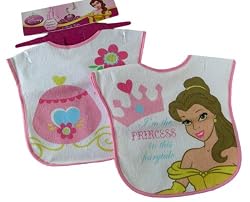 Disney Princess Bibs - 2pack baby Bibs