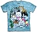 The Mountain Kittens Tee T-shirt Adult Blue XL