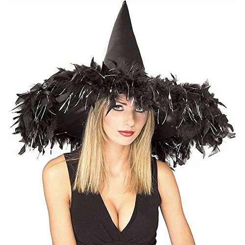 Rubie's Costume Co Black Witch with Featr&Tinsl Costume