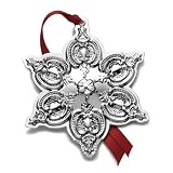 Wallace 2008 Grande Baroque Snowflake Ornament - 11th Edition