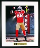 Patrick Willis San Francisco 49ers 16x20 Photo "Muscles" Framed