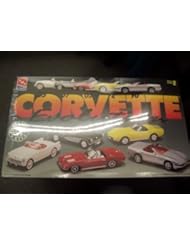 AMT ERTL Corvette 1953, 1957, 1963, 1972, 1996 Model Kit -- 5 Kits in One Box -- 1:25 Model Kit
