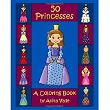 50 Princesses A Coloring Book
