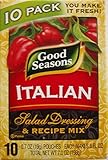 Good Seasons Italian Salad Dressing & Recipe Mix 0.7oz, 10 Pouches