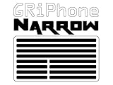 GRiPhone Narrow ベタつかないすべり止めクッションシート グリフォン・ナロウ 細型グリップシール