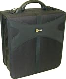 400 Disc Capacity Wings Design CD/DVD Binder #CRY-69400 - BLACK - (Holder, Carrier, Storage, Portfolio, Organizer)