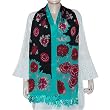 Long Silk Scarf Summer Accessory 22 X 72 inches