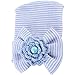FEITONG Newborn Baby Girl Cute Pretty Bow Flower Pearl Hospital Hat