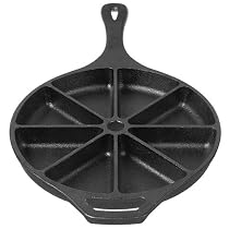 Lodge Cast-ton Slice Wedge Pan for Scones and Cornbread