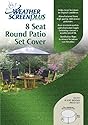 ROUND SET COVER 8 SEAT